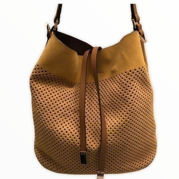 Michael kors collection suede Miranda tote bag - Picture 1 of 16